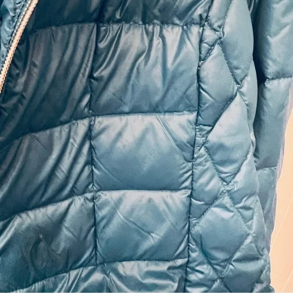 Michael Kors Peacock Blue Down Jacket size M - Picture 5 of 9